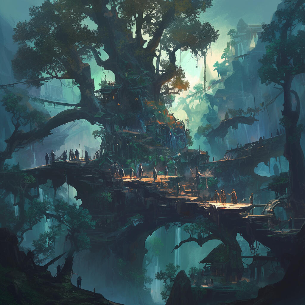 King Jaya's palace in Ivern.